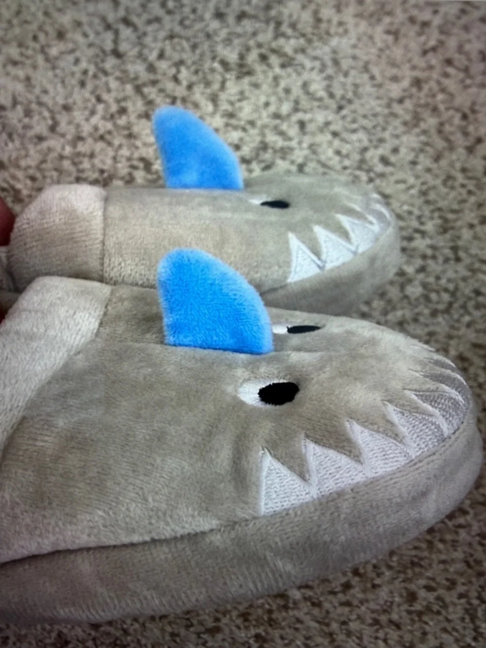 Tucker and Tate shark slippers, 11
